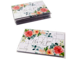 Puzzle cards 15 pieces - Pack of 40 units