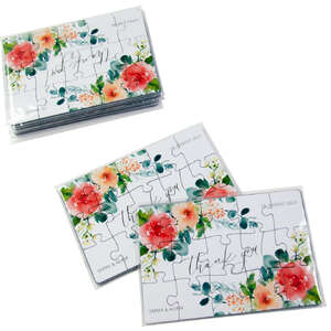 Puzzle cards 15 pieces - Pack of 8 units - 8 x 15 Pieces