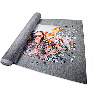 Puzzle Roll Up - puzzle storage mat, puzzle mat roll, and store Make puzzle storage simple and easy.