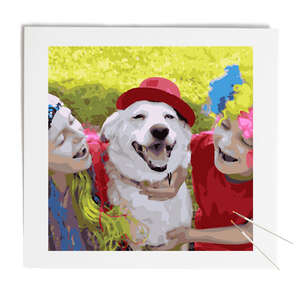 Custom Paint-by-Numbers 50x50 – Turn Your Photo into Art