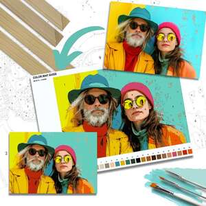  Personalized Paint by Numbers Canvas