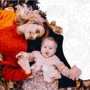 Paint by numbers 50x50 - DIY FRAME  - £ 38.99